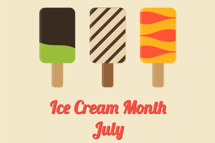 Ice Cream Month Content Marketing, Influencer Marketing - Scatter