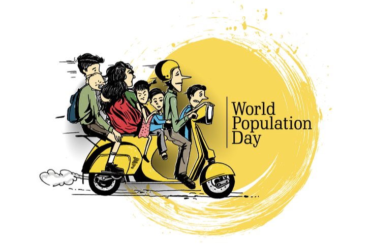 World Population Day Content Marketing, Influencer Marketing - Scatter