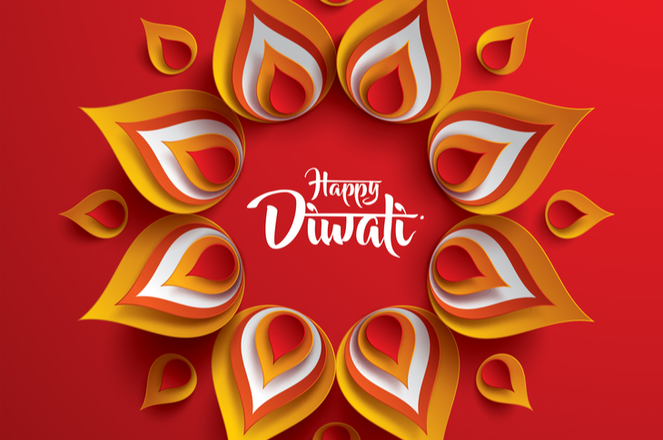 Diwali Campaign - A poster mentioning Happy Diwali - Scatter
