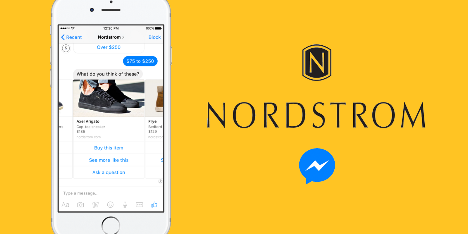Nordstrom used chatbot based content marketing